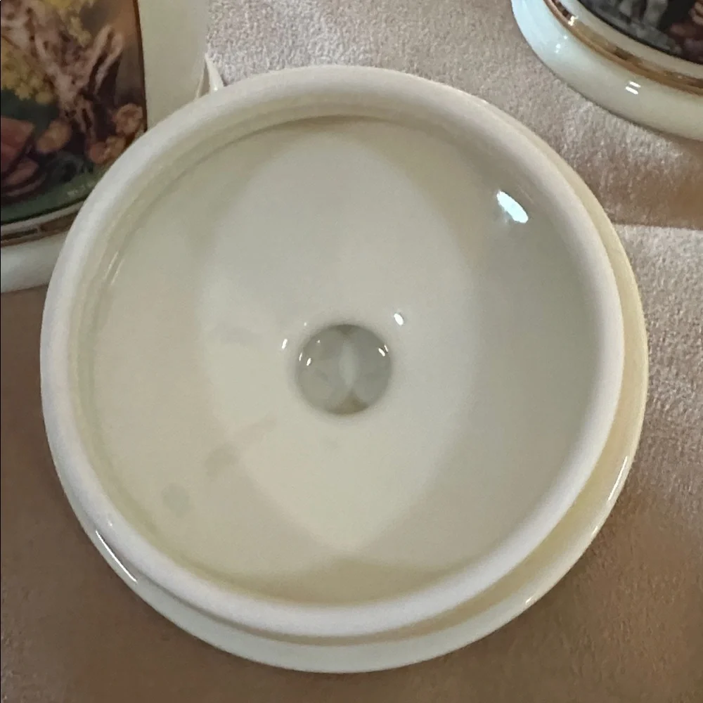 1991 Hummel Danbury Mint Porcelain Jar Canister Germany In Tune